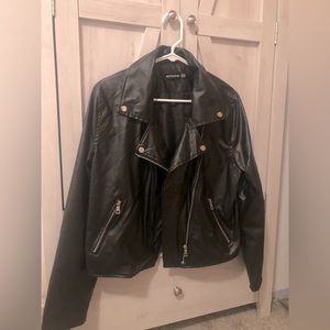 Faux Leather Jacket by Pretty Little Things